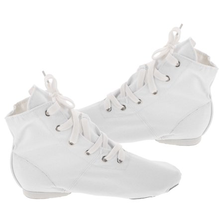 LOLIPPYY Breathable Jazz Shoes for Women 1 Pair Canvas High-top for Dance Activities
