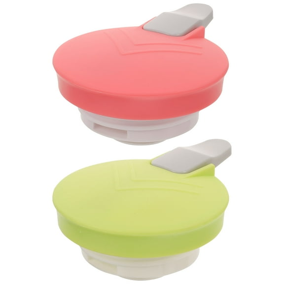EXHUMKY Plastic Coffee Dispenser Lid for Kitchen, 2-Pack Replacement Covers
