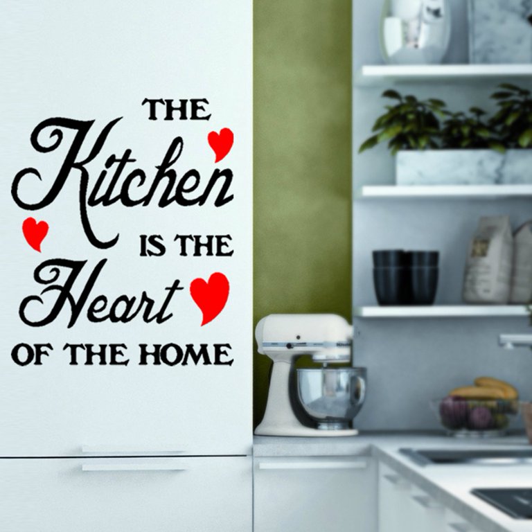 Black and red kitchen, Red kitchen decor, Red kitchen