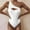 White, variant on Babysbule Swimsuits for Women Women Solid Hollow Out One-Piece Bikini Push-Up Pad Swimwear Swimsuit Beachwear