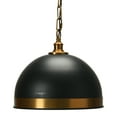 thumbnail image 5 of Robert Stevenson Lighting Robert Stevenson Lighting Hensley - Metal Ceiling Light, Black and Bronze, 5 of 9