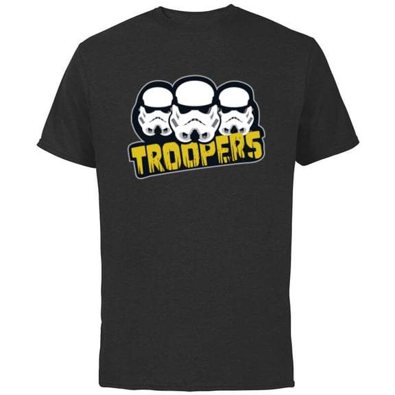 Star Wars Dark Side Imperial Stormtrooper Helmets Troopers - Short Sleeve Cotton T-Shirt for Adults - Customized-White