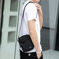 thumbnail image 4 of Yinguo Men Messenger Bag Fashion Small Waterproof Zipper With Shoulder Strap Light Shoulder Bag, 4 of 9