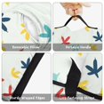 thumbnail image 6 of LightColorful BirdsFootprints Pattern Teens Toddler Nap Mat with Pillow, Sleeping Mat Bag for Preschool Daycare 50"x20", 6 of 6