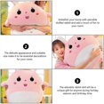thumbnail image 3 of Plush Rabbit Doll Pillow Pink for Decoration 1Pcs Soft Stuffed Doll Gift, 3 of 3