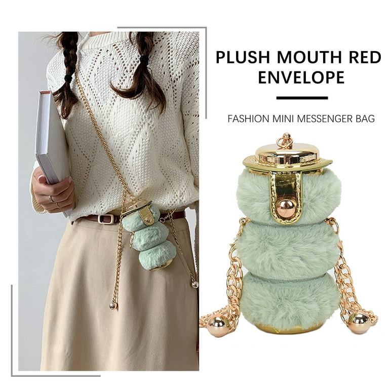 Chain Lipstick Shoulder Bag, Handbag Crossbody Lipstick