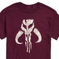 thumbnail image 3 of Star Wars - The Mandalorian Mando Icon - Men's Short Sleeve Graphic T-Shirt, 3 of 5