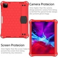 thumbnail image 2 of iPad Air 2020 Case with Screen Protector, iPad Pro 11 Case, Dteck Heavy Duty Shockproof Case with Hand Holder Stand + Shoulder Strap for iPad Air 4th Gen 10.9" / iPad Pro 11", Red/Black, 2 of 6