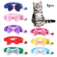 thumbnail image 2 of Pet Collars Adjustable Bells 8PCS Bow Ties Cat Collars Kitten Collars, 2 of 10