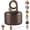 Brown*B, variant on High-Power Portable Mini Alcohol Stove & Spirit Burner, Windproof Lightweight Backpacking Stove for Camping, Hiking & Bushcraft, Rapid Heating Outdoor Cooking Gear for Picnic, Coffee, Tea (Silver)