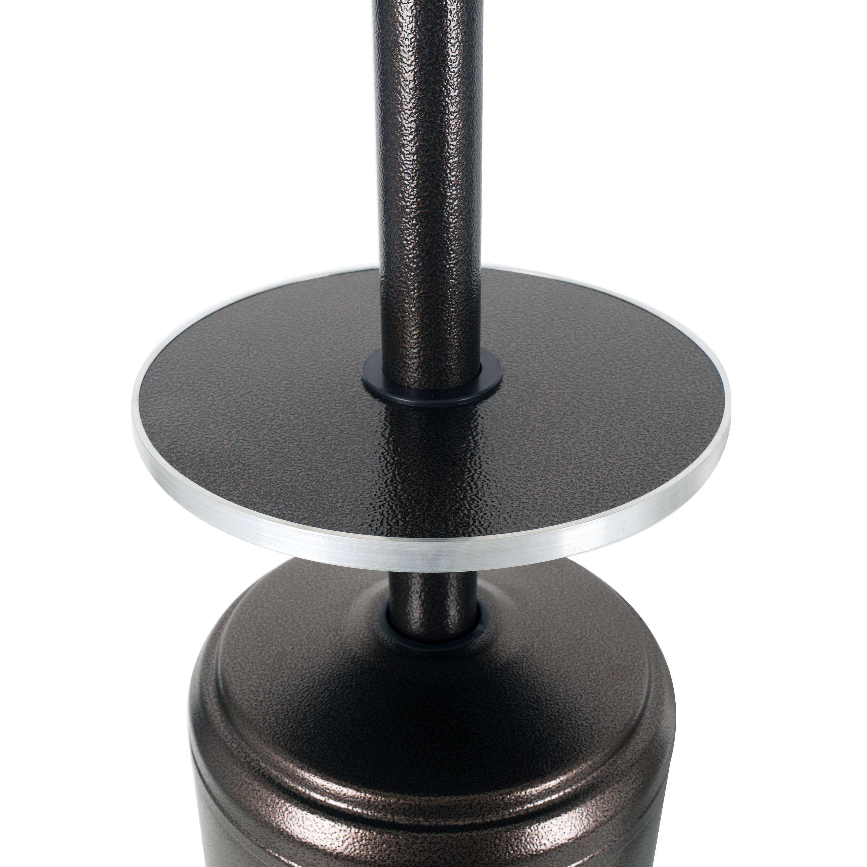 Dyna-Glo 41,000 BTU Deluxe Hammered Bronze Propane Patio Heater with Table  - Walmart.com