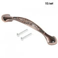 thumbnail image 2 of 10 Ensembles de Quincaillerie d'Armoire Poignée Simple pour Porte Cuisine Bureau Tiroir, 2 of 18