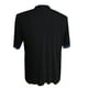 thumbnail image 4 of Camisa de manga corta con botones para hombre - Cárdigan informal con bolsillos huecos - Tejido ligero de poliéster - Corte holgado, se recomienda elegir una talla menos - Tallas S-XXXL, 4 of 5