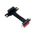 thumbnail image 4 of Pcie X1 Riser Cable Dual Right Pcie 3.0 X1 To X1 Extension Cable 8gbps Pci 1x Riser Card Ribbon Ext, 4 of 5