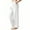 (Casual)White, variant on YODETEY Women’s High Waisted Pleated Pants with Pockets, Womens High Waisted Casual Pants,,Women's Plus White,Size XXL