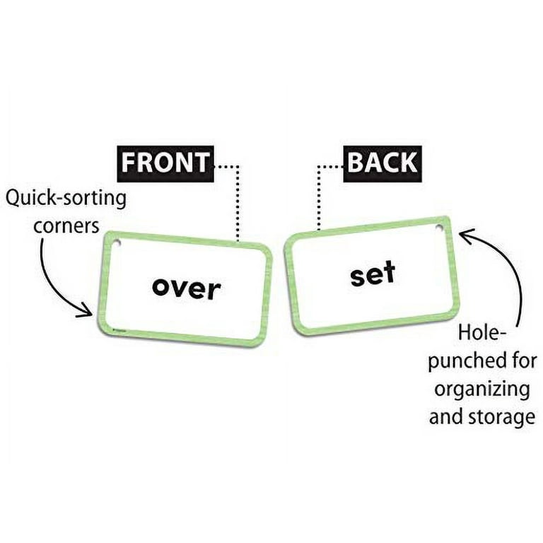 Sight Words-Beginning Words Flash Cards-Level B