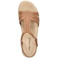thumbnail image 3 of Easy Street Womens Dorinda Faux Leather Comfort Wedge Sandals, 3 of 3