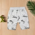 thumbnail image 3 of Boys Pants Boys' Summer Cartoon Pattern Casual Sports Beach Wear Shorts Clothes Girls Shorts H 6 Years-7 Years, 3 of 7