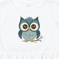 thumbnail image 4 of Inktastic Blue Owl on Tree Branch Girls Toddler Dress, 4 of 5
