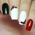 thumbnail image 5 of Whats Up Nails - Holly Vinyl Stencils Nail Art Design, 5 of 15
