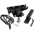 thumbnail image 4 of Rugged Ridge by RealTruck Trailer Hitch Kit, Hook for Wrangler JK | 2" Receiver Hitch, Wiring Harness, Hitch Pin, Black Tow Hook | 11580.63 | Compatible with 2007-2018 Jeep Wrangler JK, 4 of 4