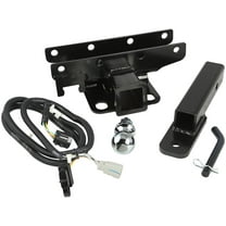 Rugged Ridge by RealTruck Trailer Hitch Kit for Wrangler JK | 2" Ball, Rated to Tow 2,000-Lbs | 11580.54 | Compatible with 2007-2018 Jeep Wrangler JK