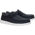 thumbnail image 2 of HEYDUDE Men Wally Mesh , Black/White, 13, 2 of 6