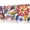 Abstract Floral, variant on Retro Colorful World Map Gaming Mouse Pad,Large Non-Slip Thick Stitched Edge Mouse Mat for Home Office Gaming Keyboard Desk Pad (35.4 x 15.7 Inches)