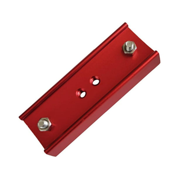 Accesorios de placa de montaje para trípode ecuatorial de telescopio de fácil instalación de 108 mm rojo