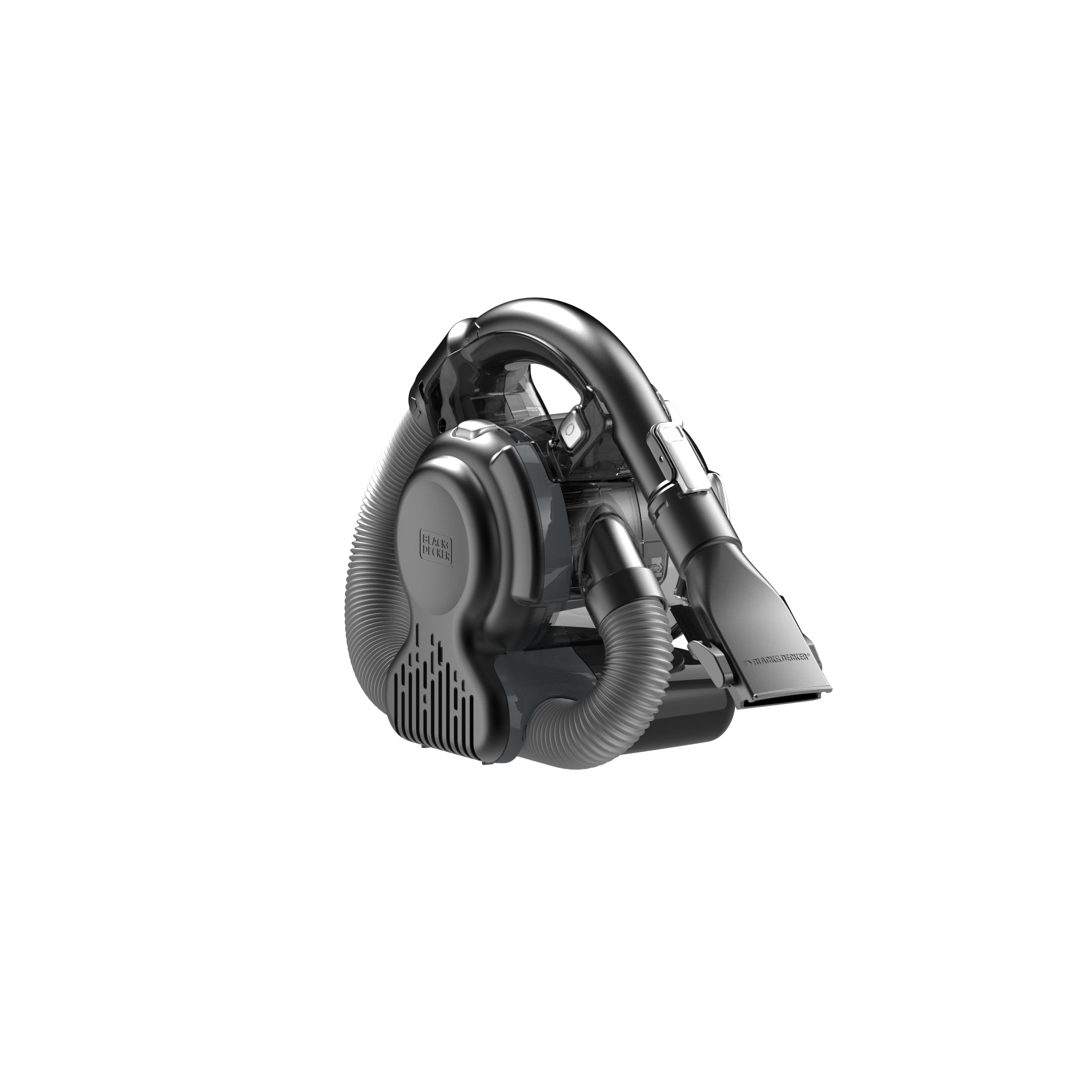 BLACK+DECKER dustbuster FLEX Cordless Handheld Vacuum, Home & Car Cleaning, with Flexible Hose and Pet Hair Brush, BDH2020FL, Black
