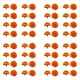 thumbnail image 1 of Cabezas de Flores de Caléndula Una Granel, 500 Piezas Cabezas de Flores Artificiales para Manualidades de Guirnaldas, Flores Falsas de Caléndula de Seda, Naranja, 1 of 5