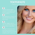thumbnail image 4 of Post Oil Pulling Toothpaste, Coco-Mint Jasmine Whitening Toothpaste, Fresh Breath & Brightens Teeth & Protects Enamel, Fluoride Free Toothpaste 120g, 4 of 5
