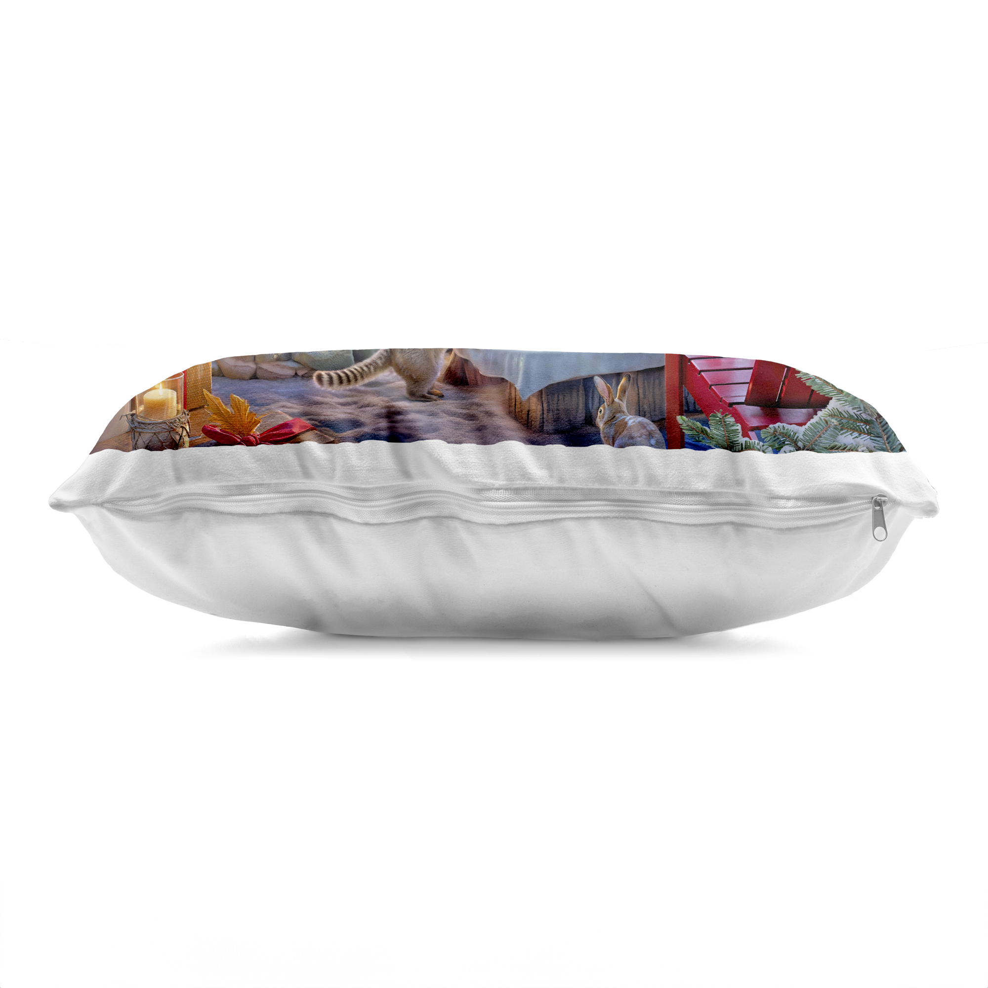 Stupell Industries Winter Holiday Camper Party Decorative Printed Throw Pillow, design by Henriette Chinaglia