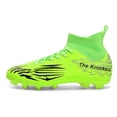 thumbnail image 5 of RURAN Mens Soccer Cleats Outdoor Lightweight High-Top Training Boots Ground Athletic Football Boots Soccer Shoes for Men/Women, 5 of 10