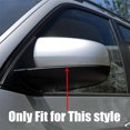 thumbnail image 4 of ALLTIMES M Style Rear View Mirror Cap Cover for BMW X5 X6 E70 E71 2007-2013, Carbon Fiber Look ABS Plastic, 4 of 9