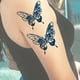 thumbnail image 5 of 8 Pegatinas Tatuaje Mariposa Tatuajes Extraíbles para Cara Cuerpo Mano, 5 of 9