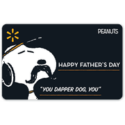 Snoopy Happy Father Day Gift Card