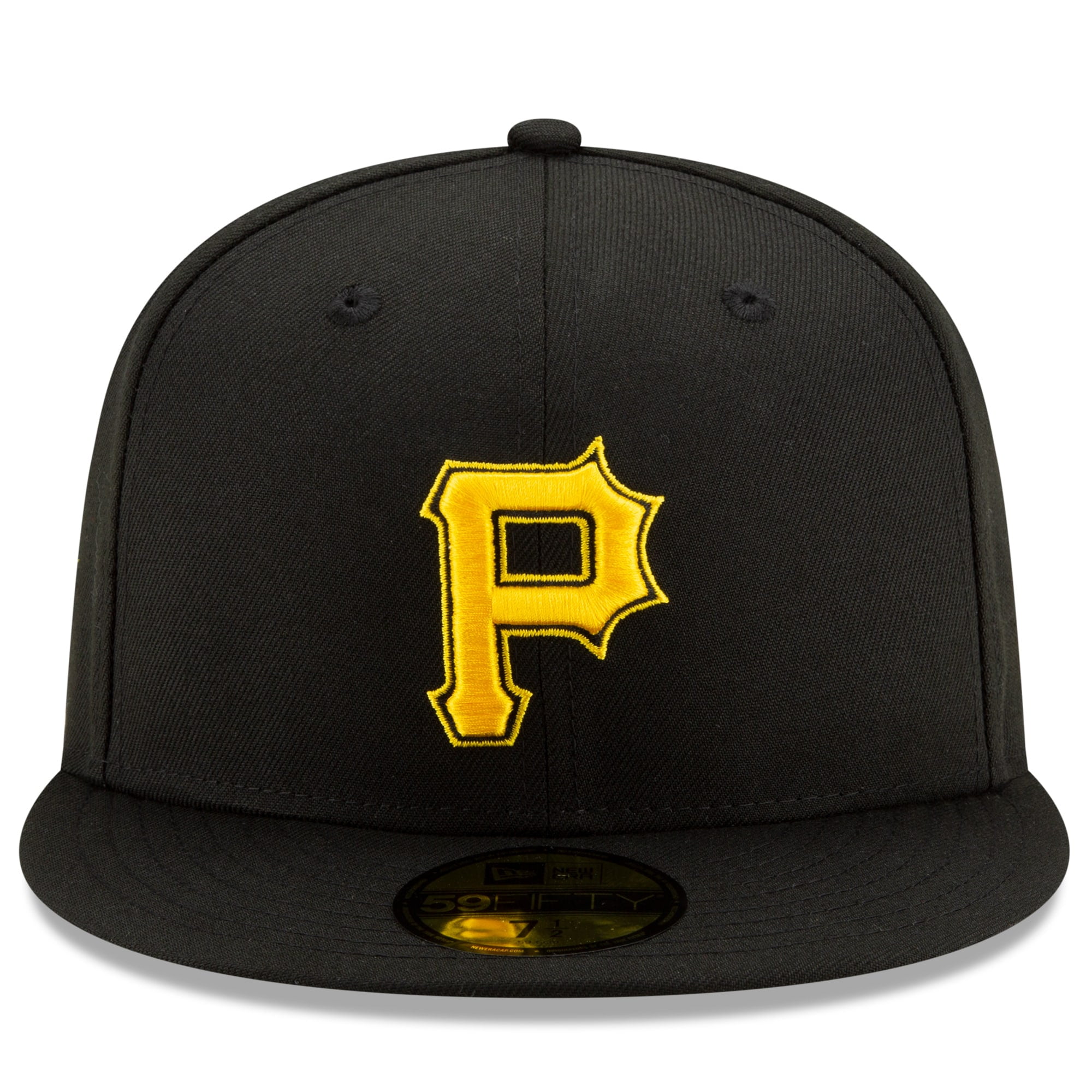 Men's New Era Black Pittsburgh Pirates Alternate Authentic