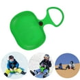 thumbnail image 4 of Dengmore Snow Sled Board for Kids Outdoor Portable Toboggan Downhill Sleds Snowboard Sleigh Winter Plastic Skiing Boards with Handlefor Kids Snow Grass and Sand Boarding, 4 of 9
