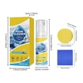 thumbnail image 3 of 4-in-1 Multi-enzyme Foam Cleaner All-purpose Deep Cleaning Spray Easy Rinse No Residue Removes Organic Buildup New Foam No-rinse Cleaner Multi Enzyme Foam Cleaner for Kitchen Drain,60ml, 3 of 5