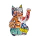 thumbnail image 3 of Adorno de gato de la suerte, escultura de gato de la suerte, figura de gato de la suerte para sala de estar Pintada, 3 of 9