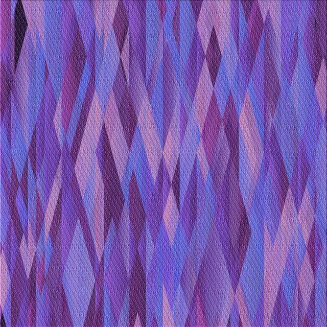 Ahgly Company Tapis d'Intérieur Lavable en Machine Carré Violet Transitionnel, 6 Pieds Carré