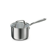 Tramontina Triverge 10 Piece Tri Ply Clad Stainless Steel Cookware Set, Induction Ready and Oven Safe