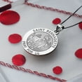 thumbnail image 6 of Picturesongold.Com Saint Bernadette Religious Medal Necklace Pendants Adult-2/3 inch Sterling Silver, 6 of 9
