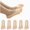 Beige, variant on Cdudpw Women's Toe Socks Summer Cotton Mesh Breathable Running Five Finger Low Cut Ankle Socks,5 Pairs (Pink,One Size)