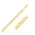 thumbnail image 1 of 14k Yellow Gold Solid Curb Chain 10.0mm 24 in, 1 of 3