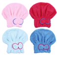 thumbnail image 1 of Here's a polished product description for your **4pcs Microfiber Hair Drying Caps with Bow Design**:\n\n \n\n🌟 **4 Pack Microfiber Hair Drying Caps, 1 of 3