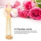 thumbnail image 4 of Modelo de Cuerpo Humano, Artista Suave Manikin 17.3 Pulgadas Juntas Ajustables de Madera para Dibujar, 4 of 7