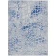 thumbnail image 2 of Addison Rugs Chantille Indoor/Outdoor Transitional Squares Sky Washable Rectangle Rug, 5' x 7'6", 2 of 5