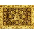 thumbnail image 1 of Ahgly Company Indoor Rectangle Abstract Yellow Modern Area Rugs, 7' x 10', 1 of 4